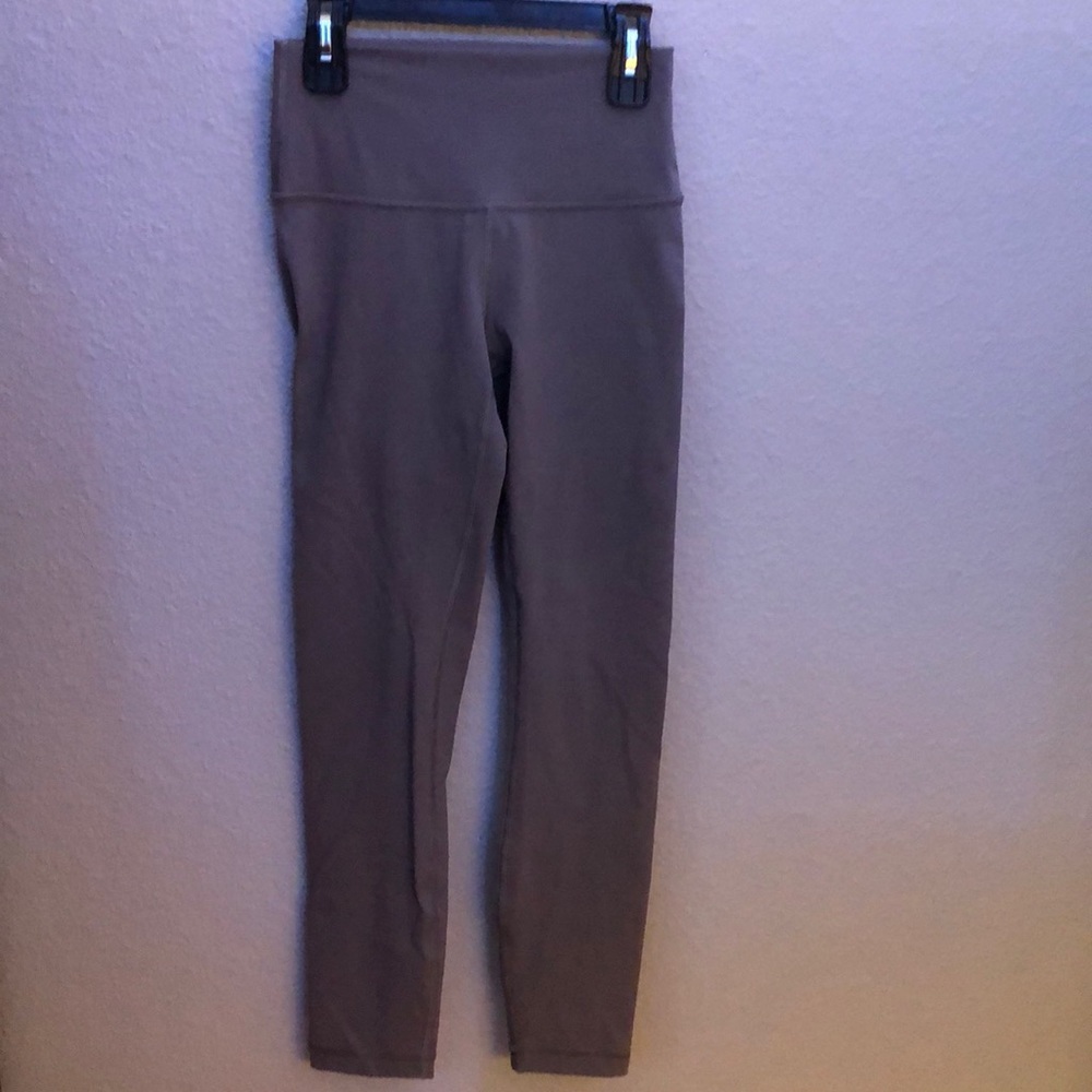 Lululemon Gray Wunder Under High-Rise Tight